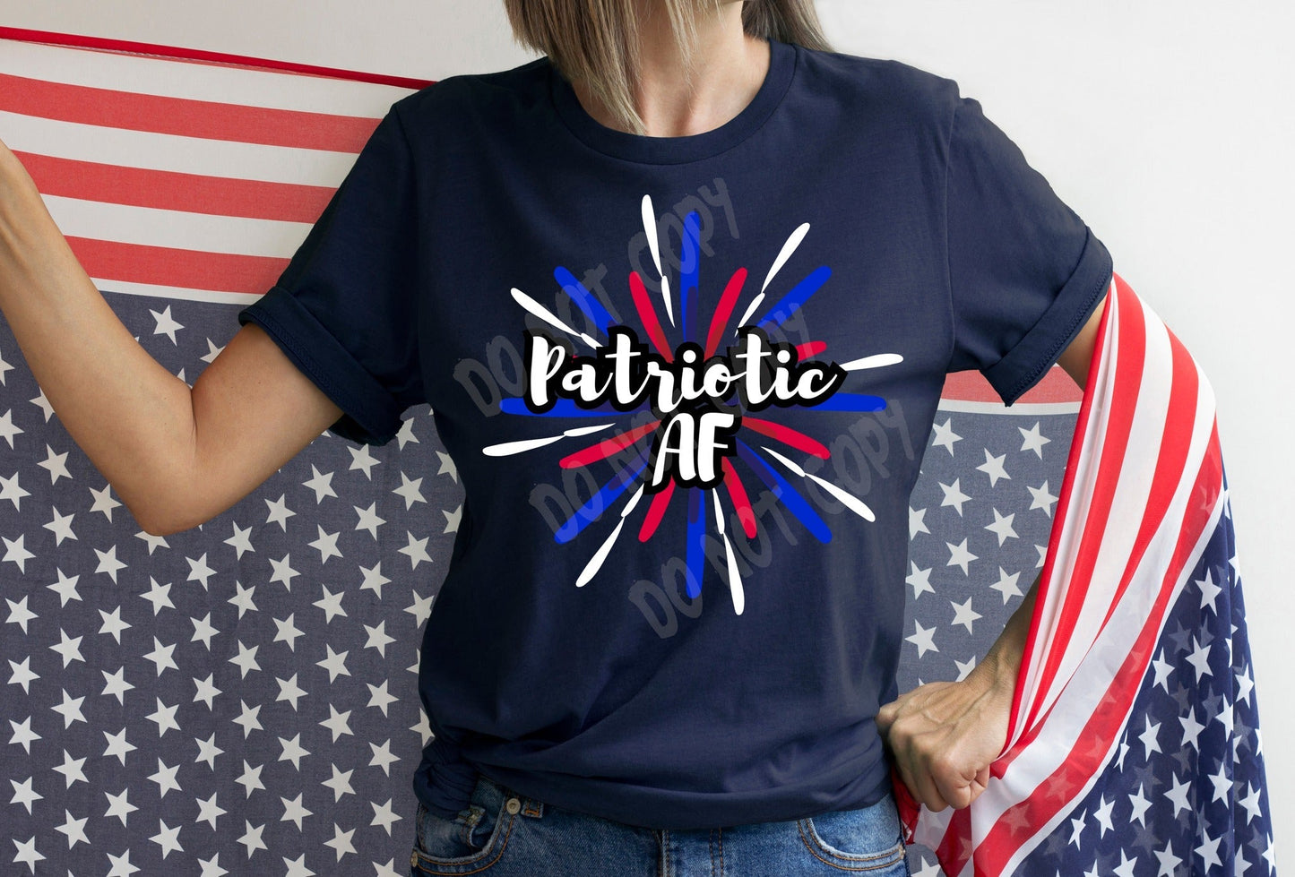 PATRIOTIC AF - UNISEX TEE
