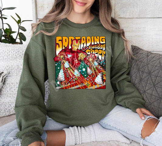 SPREADING CHEER CREWNECK SWEATSHIRT