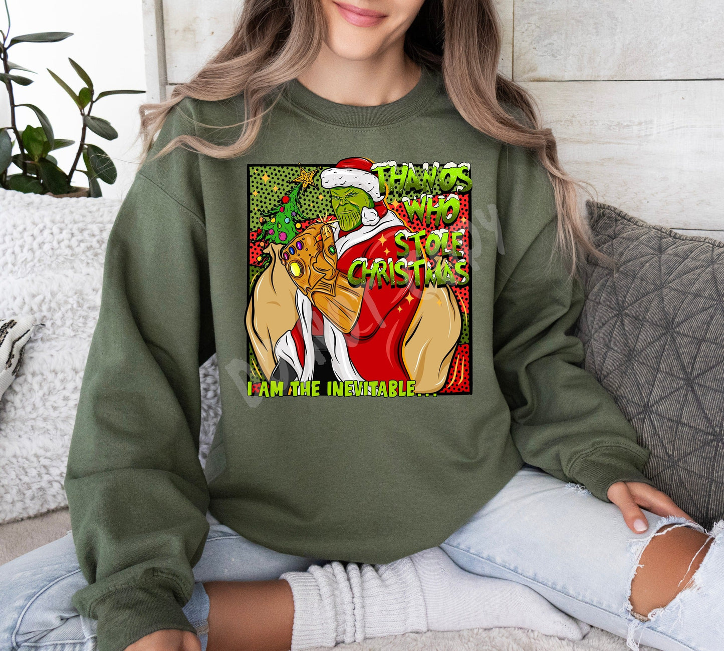 THAN STOLE CREWNECK SWEATSHIRT