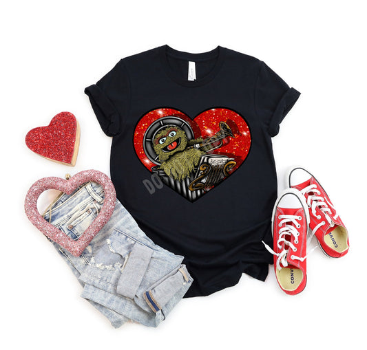LOVE IN THE AIR-LOVE TRASH- UNISEX TEE ADULTS/KIDS