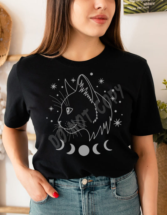 MOON KITTY-UNISEX TEE