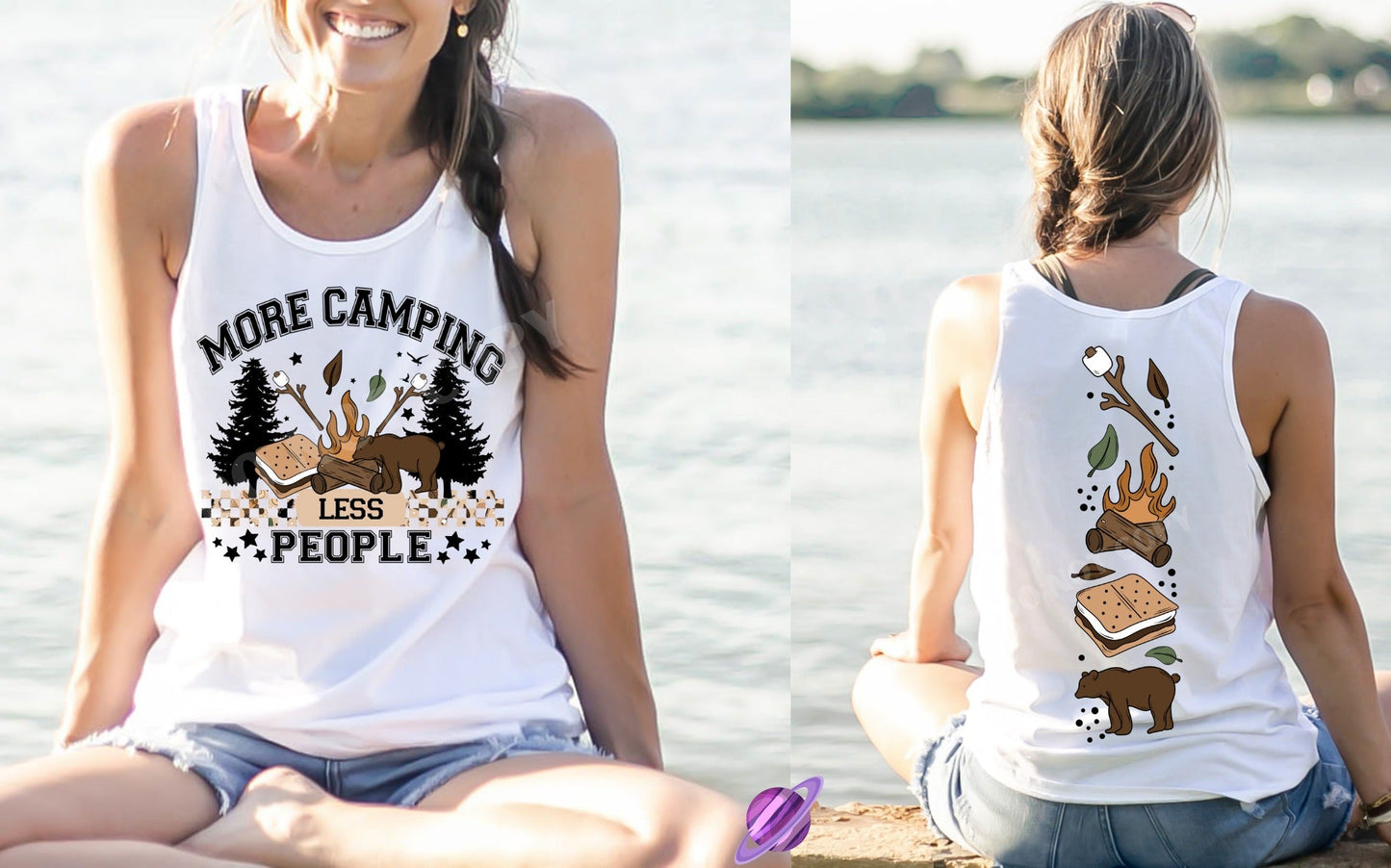 MORE CAMPING DOUBLE SIDED TANK