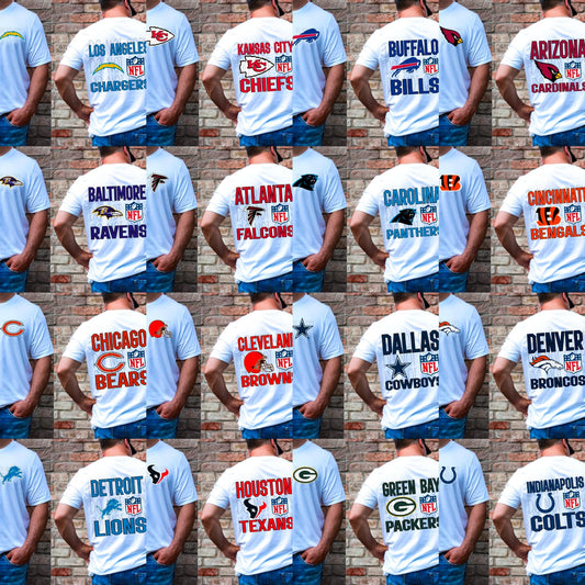 FBALL POCKET PRINT DOUBLE SIDED TEE