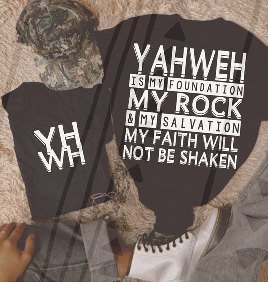 YAHWEH - POCKET PRINT DOUBLE SIDED TEE