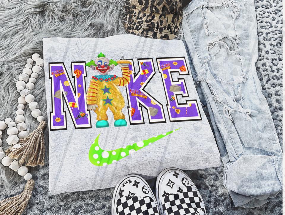 CLOWN SWOOSH COLLECTIONS TEES (MULTIPLE OPTIONS - PUT THE OPTION IN ORDER NOTES)