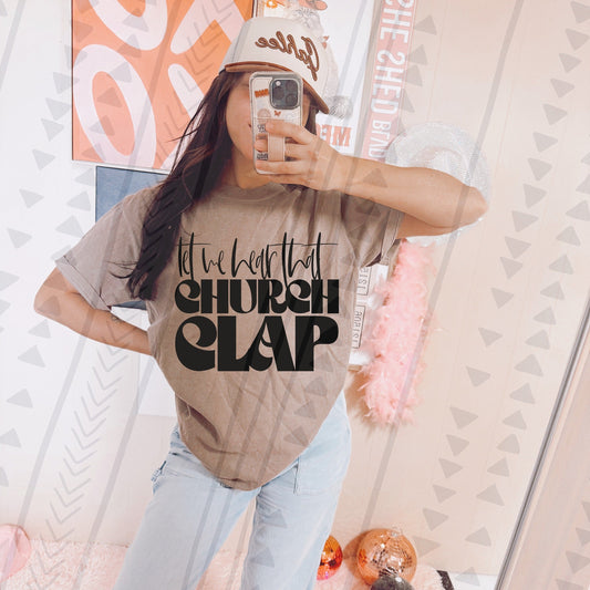 CHURCH CLAP TEE