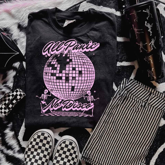 ALL PANIC NO DISCO TEE
