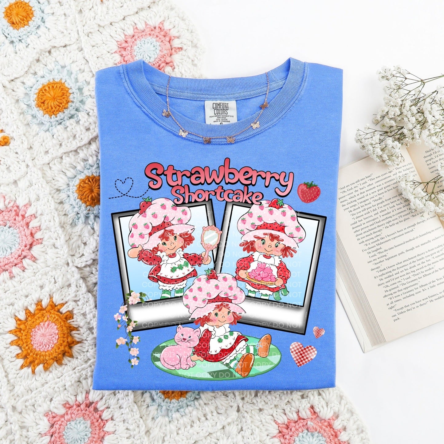 STRAWBERRY PICTURES TEE