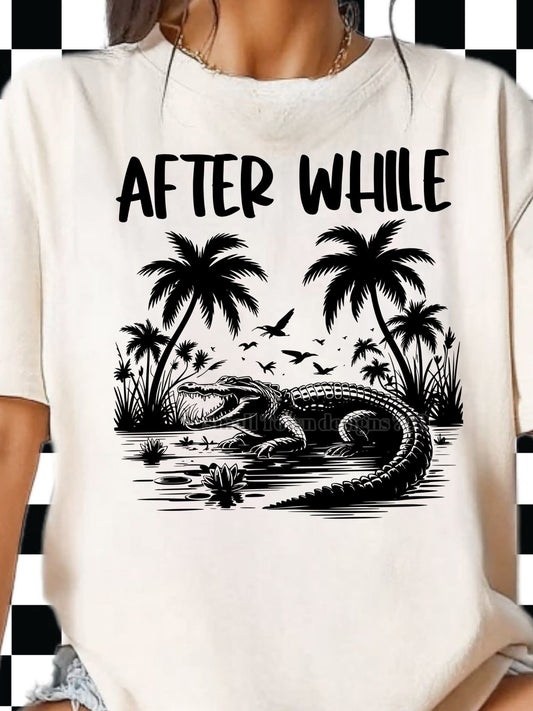 AFTER WHILE TEE