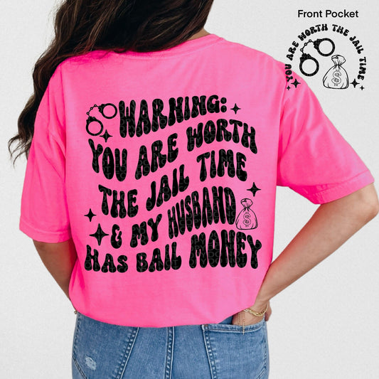 WORTH BAIL DOUBLE SIDED TEE