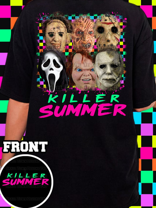KILLER SUMMER DOUBLE SIDED TEE