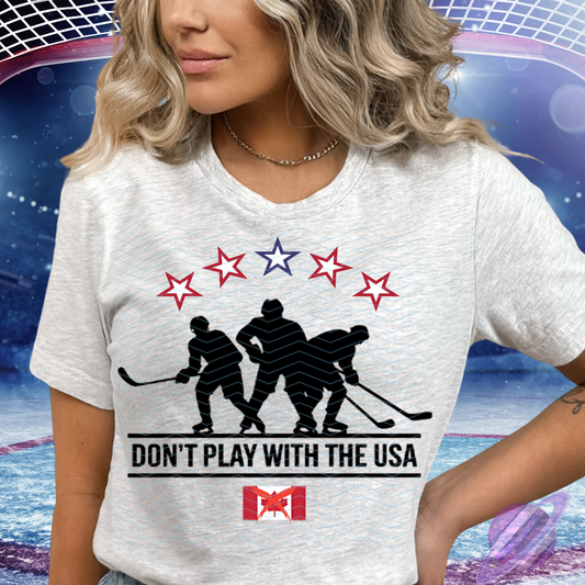 DONT PLAY WITH USA STARS TEE