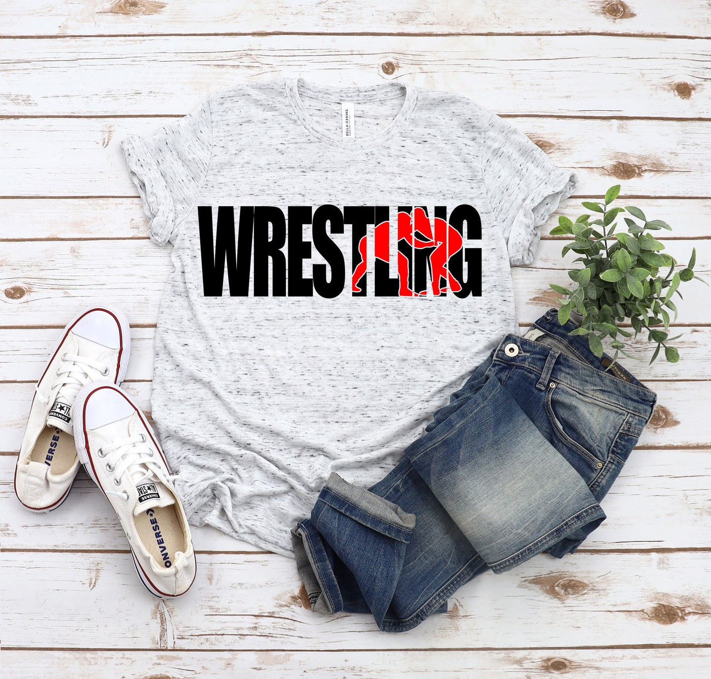 BATCH 64-WRESTLING TEE