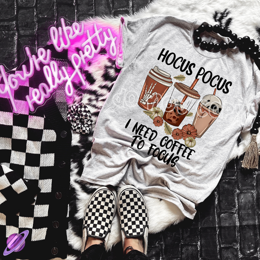 HOPO COFFEE TO FOCUS DRINKS TEE