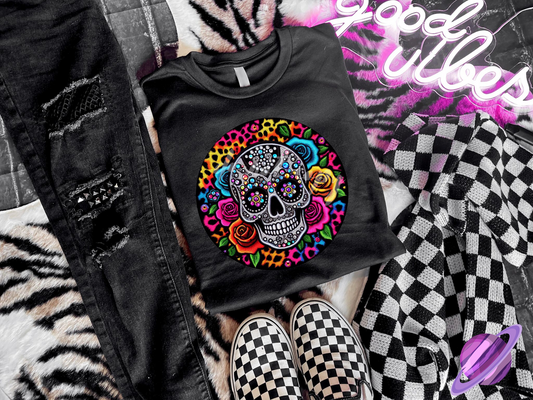 BLING SKULL 9 UNISEX TEE ADULTS/KIDS