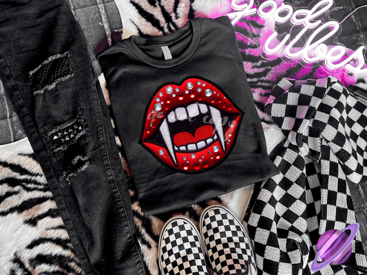 BLING VAMP 1 UNISEX TEE ADULTS/KIDS