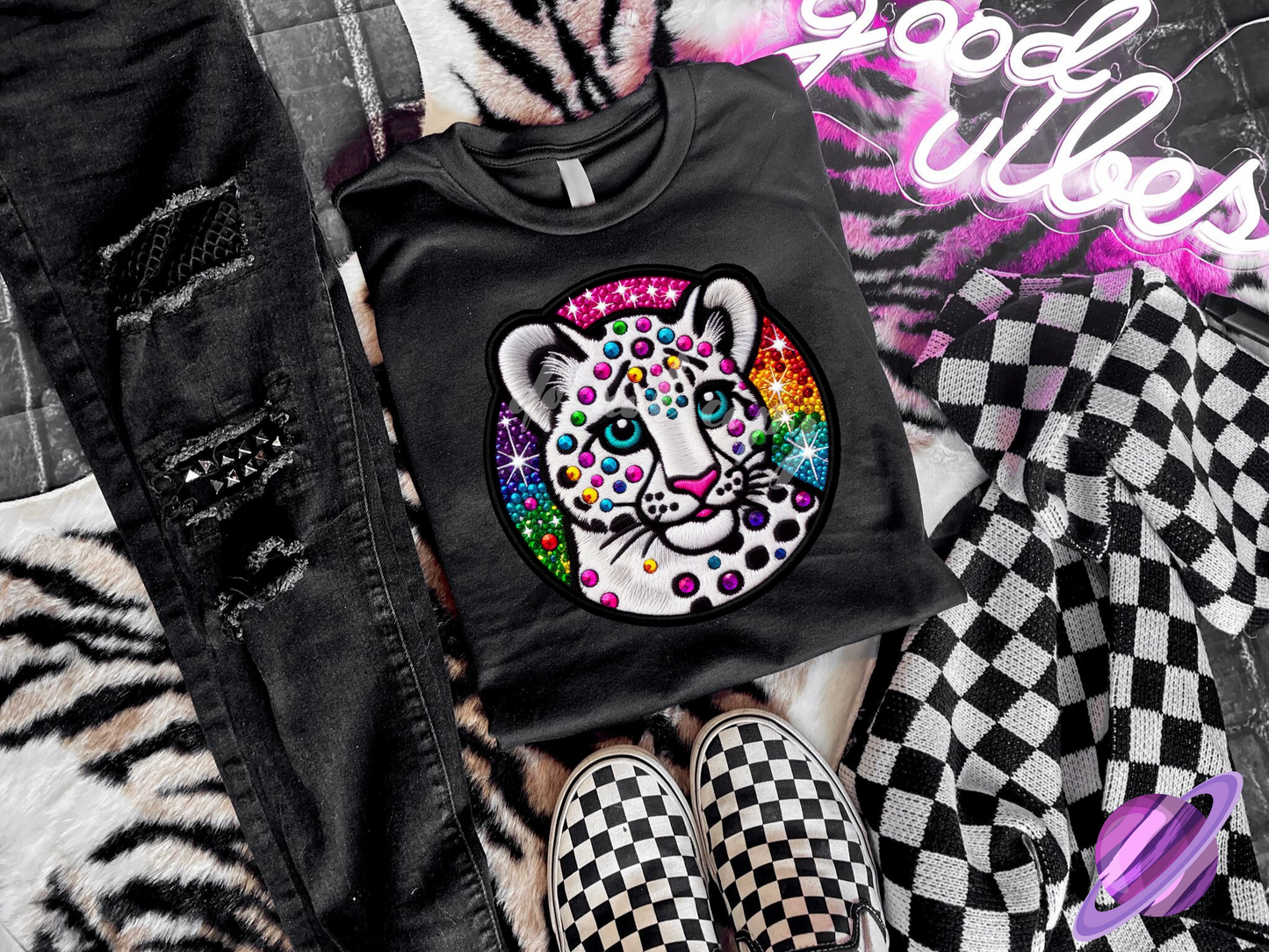 BLING KITTY 2 UNISEX TEE ADULTS/KIDS