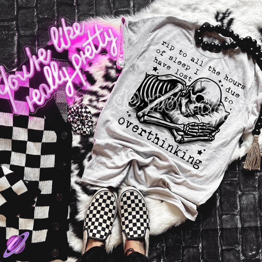 LOST SLEEP OVERTHINKING TEE