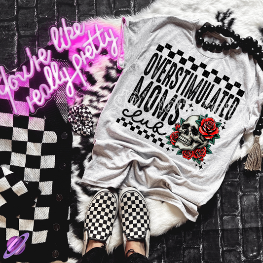 OVER STIM MOMS CLUB 2 TEE