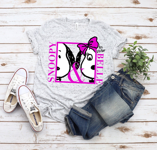 BATCH 63-PUPPY GLASS TEE