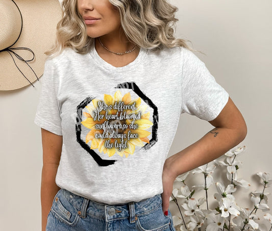 Sunflower Light-Unisex Tee Adults/ Kids