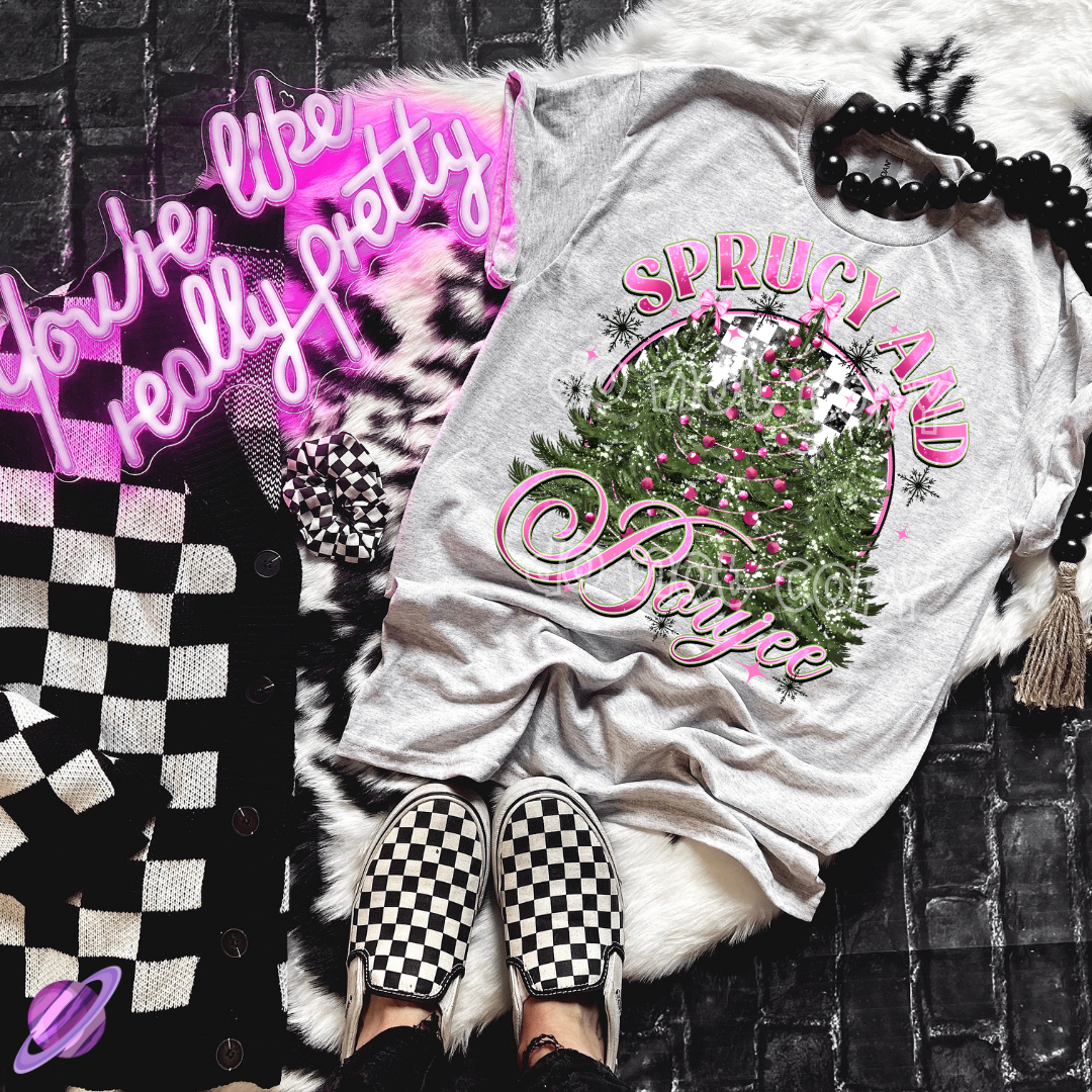 SPRUCY AND BOUJEE TEE