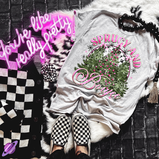 SPRUCY AND BOUJEE TEE