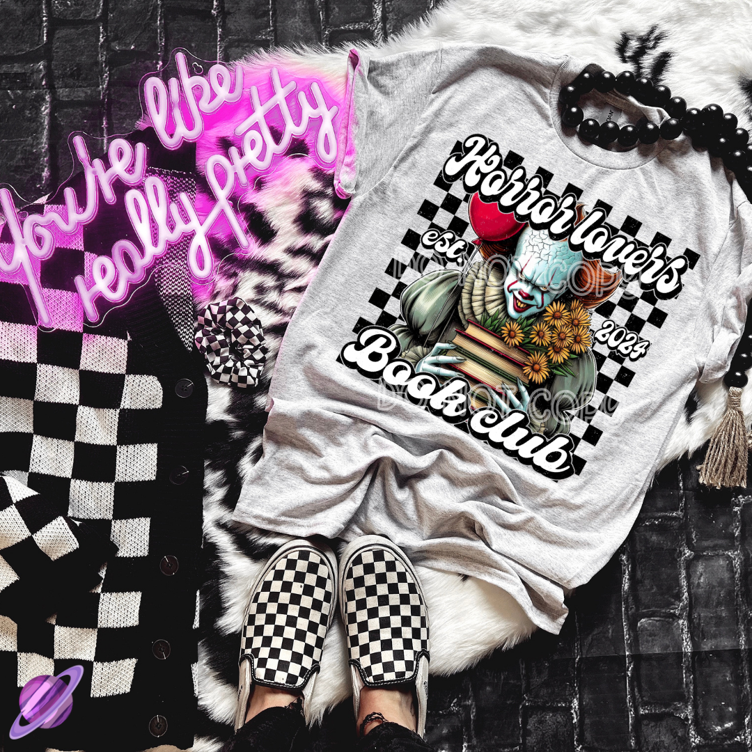 HORROR LOVERS BOOK CLUB PENNY TEE