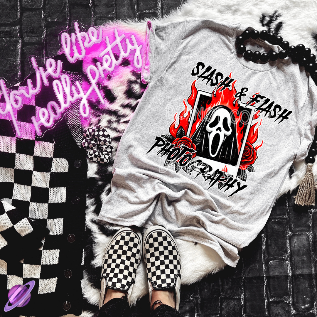 SLASH & FLASH GF TEE