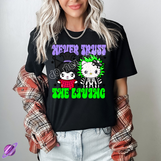 NEVER TRUST KITTY TEE