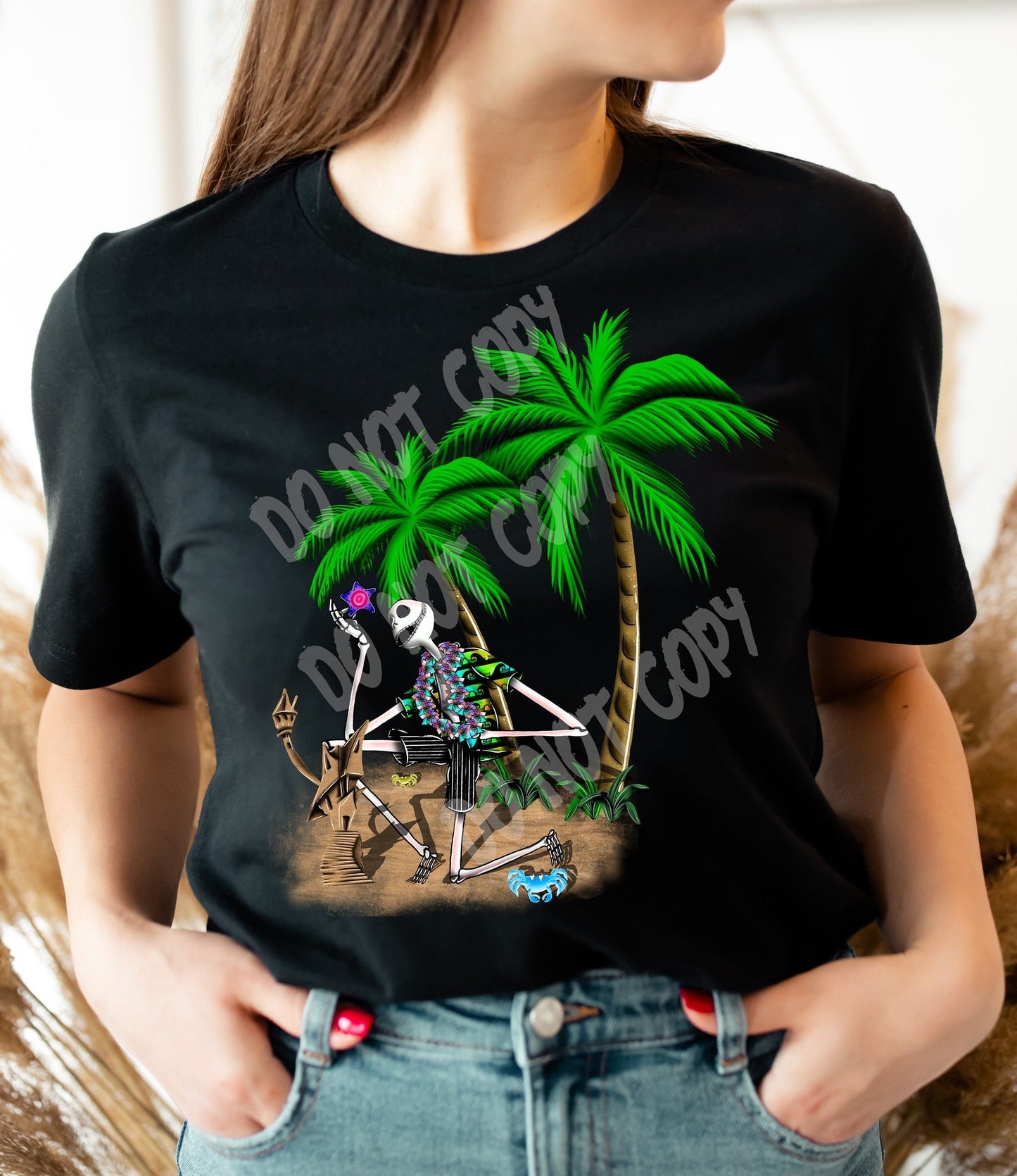 Tropical Skele -Unisex Tee Adults/ Kids-