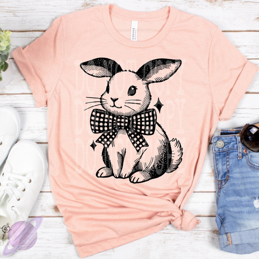 BUNNY WITH BOW TEE