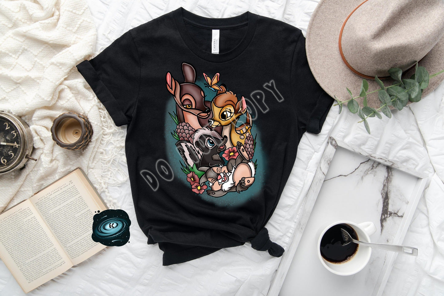 TATTOO RUN- BABY DEER 2 TEE