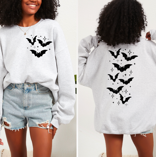 BATS SWEATSHIRT DOUBLE SIDED