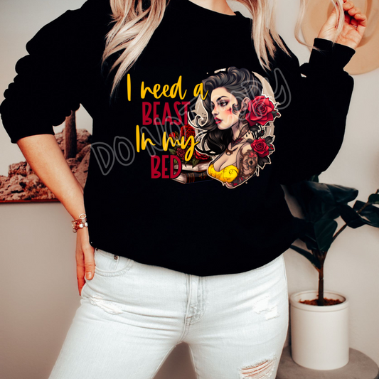 BEAUTY - PUNK PRINCESSES  - UNISEX HOODIE/SWEATER ADULTS/KIDS PREORDER CLOSING 10/9 ETA MID NOV