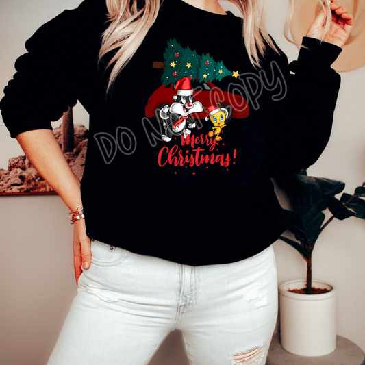 BIRD & CAT - HOLIDAY RUN 2 - UNISEX TEE ADULTS/KIDS