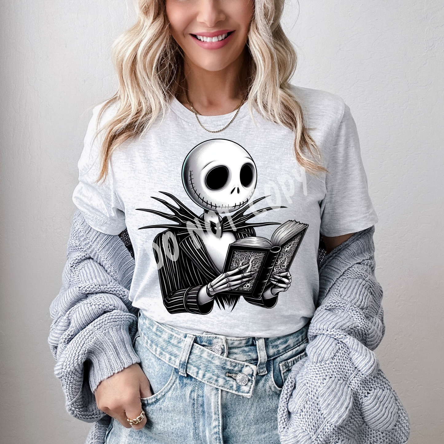 BOOK SKELE TEE