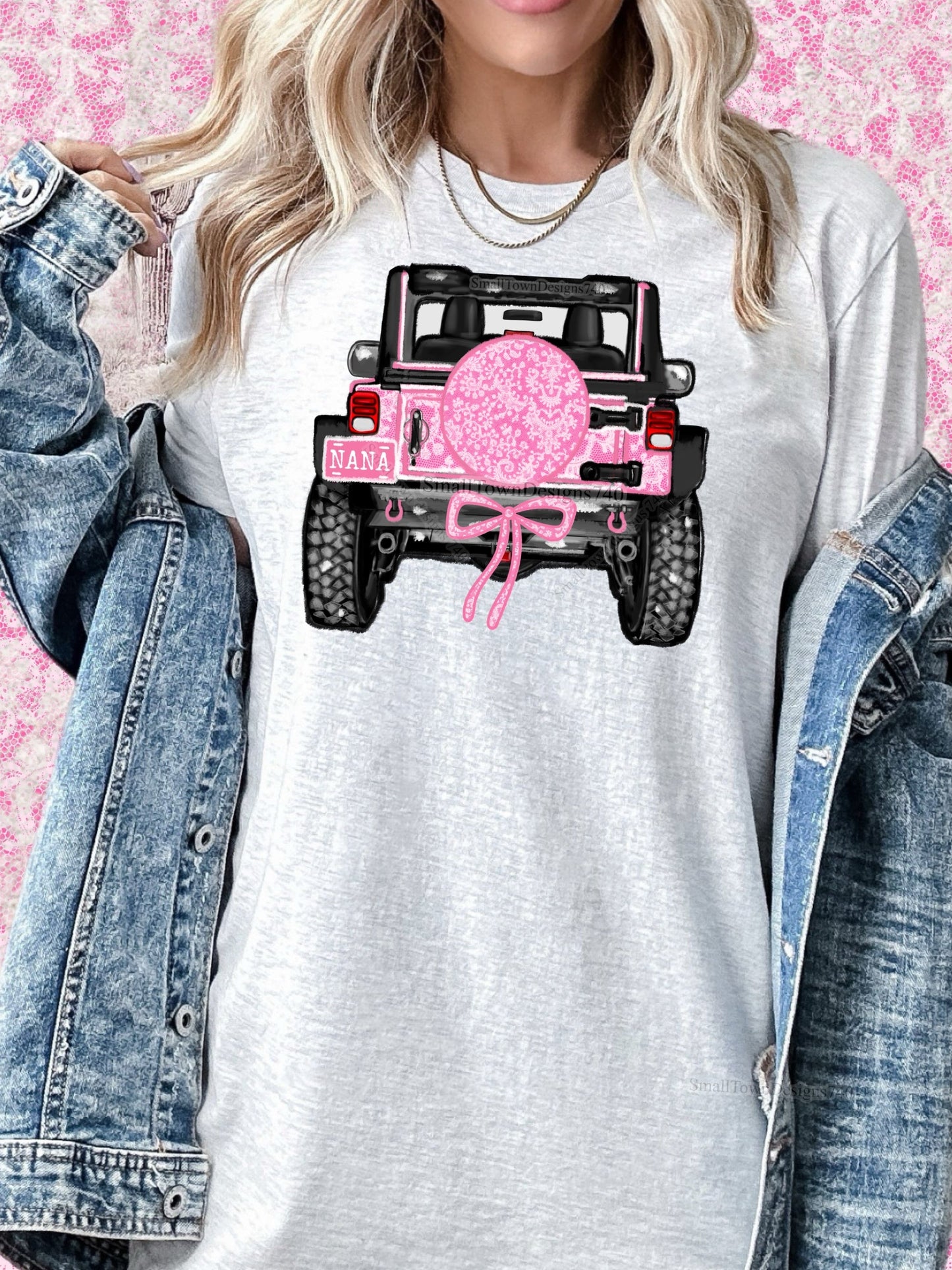 BOW JP PINK COLLECTION TEES (MULTIPLE OPTIONS)