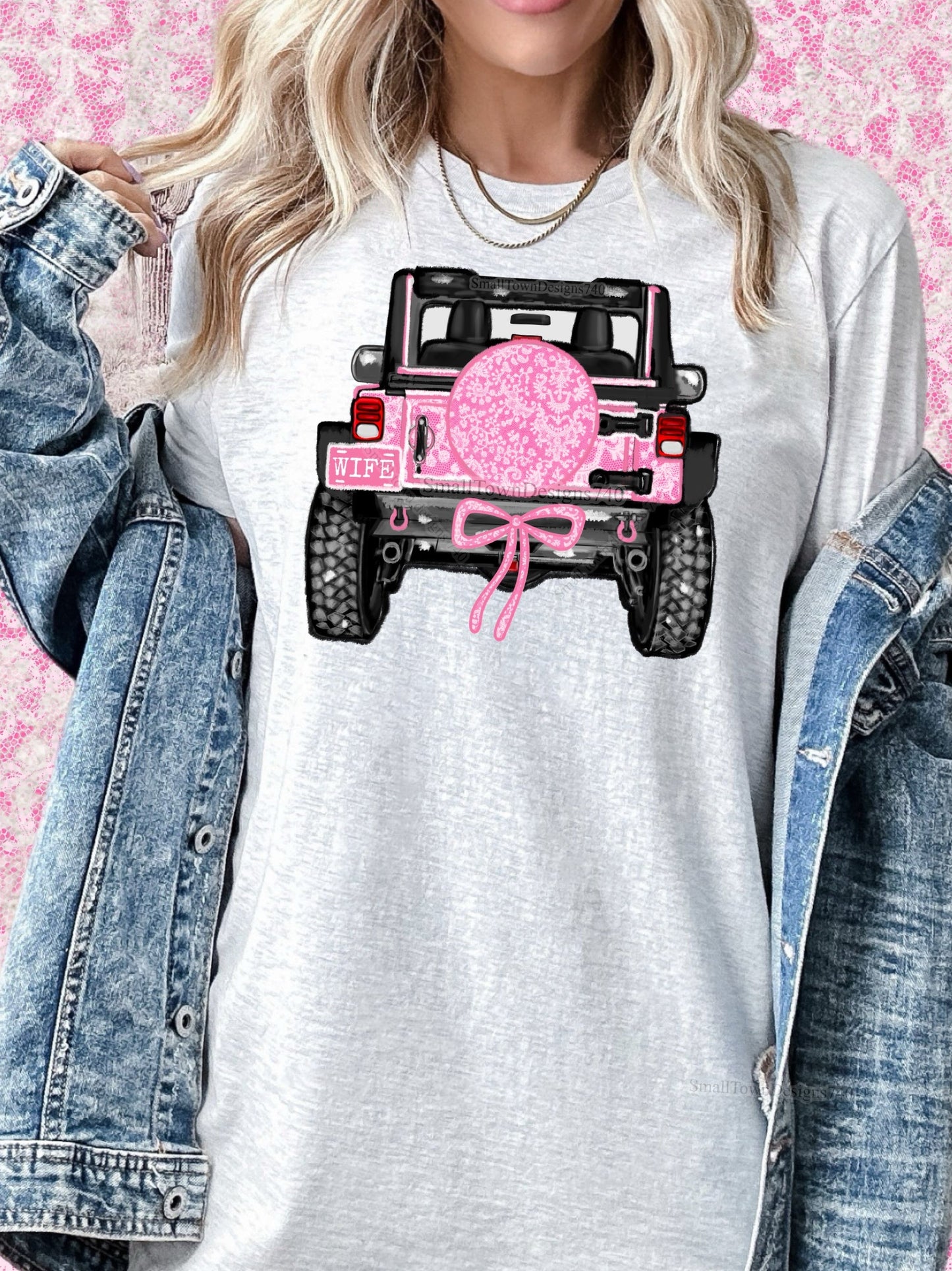 BOW JP PINK COLLECTION TEES (MULTIPLE OPTIONS)