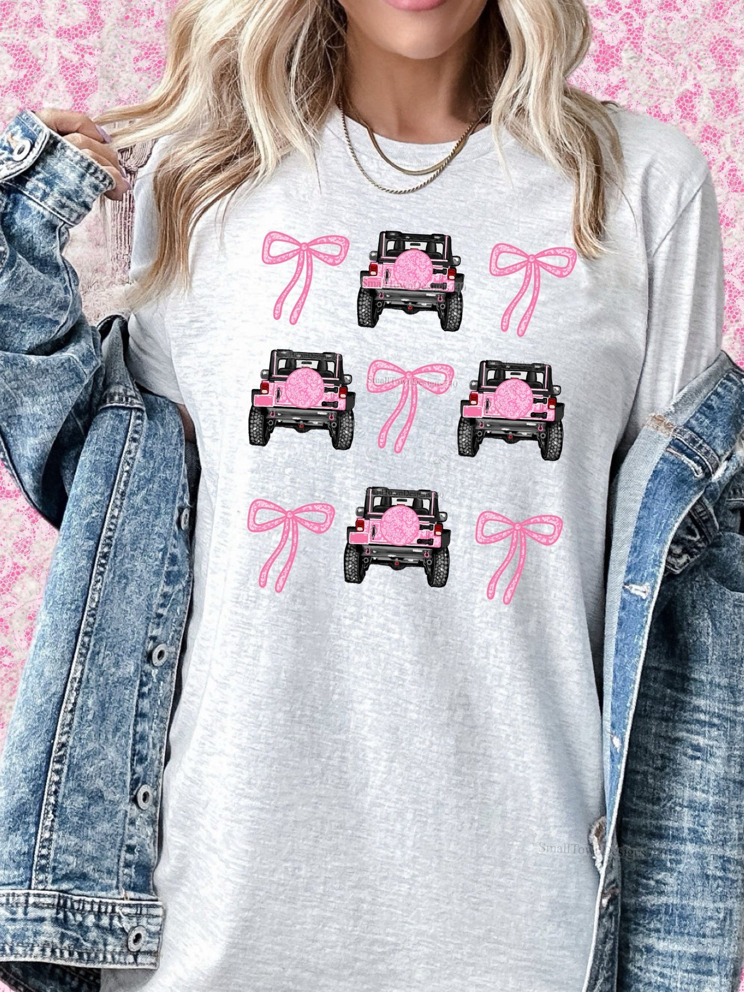 BOW JP PINK COLLECTION TEES (MULTIPLE OPTIONS)