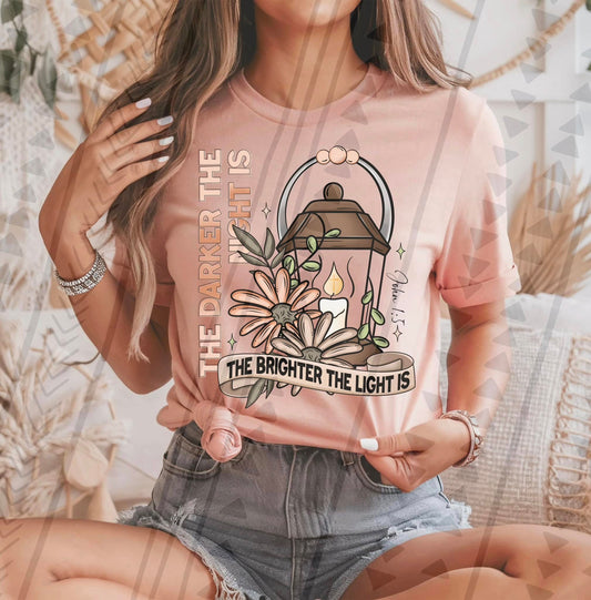 BRIGHTER THE LIGHT TEE
