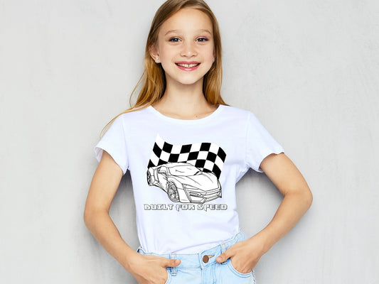 COLOR ME RUN- BUILT FOR SPEED TEE