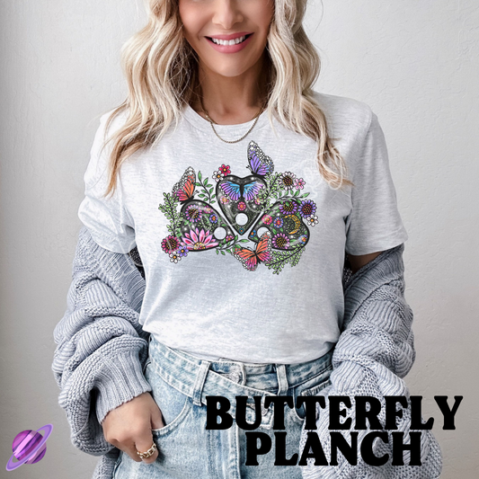 BUTTERFLY PLANCH- CELESTIAL RUN -UNISEX TEE ADULTS/KIDS