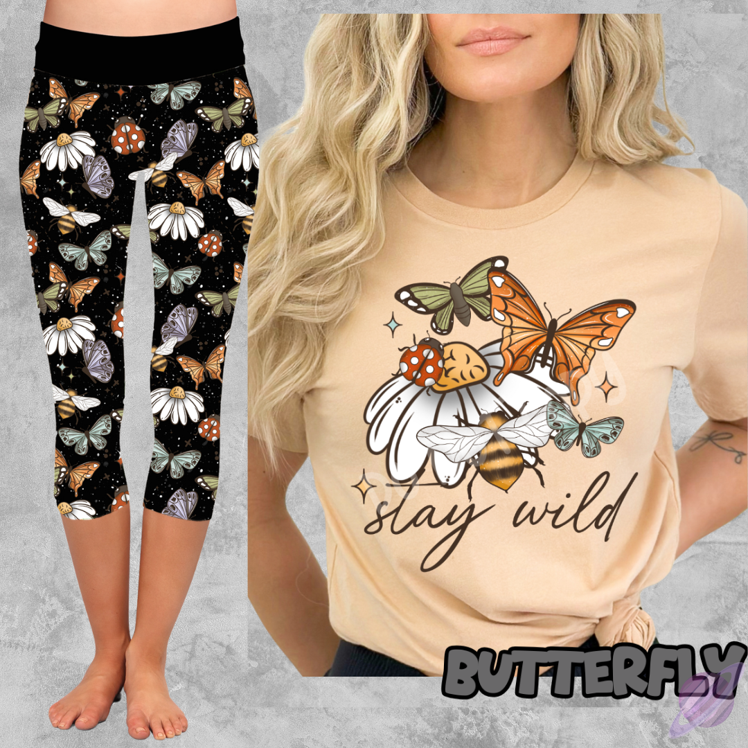 BUTTERFLY TEE