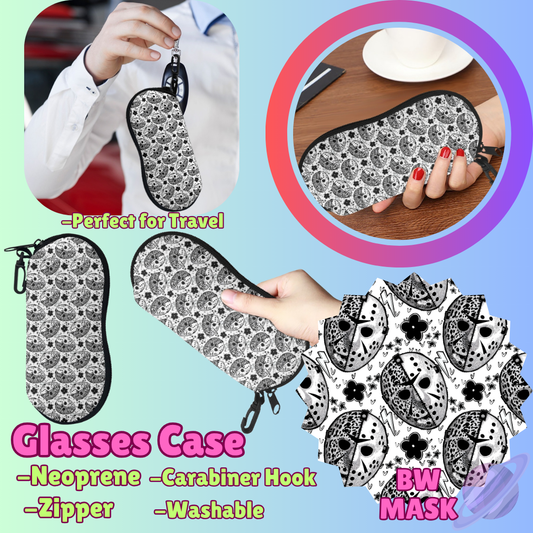 SUNGLASSES CASE RUN-BW MASK-PREORDER CLOSING 8/8