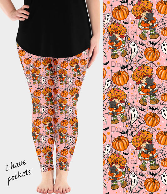 RTS - Berry Spooky Leggings w/ Pockets