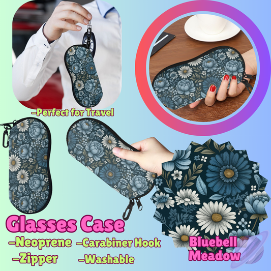 SUNGLASSES CASE RUN-BLUEBELL MEADOW-PREORDER CLOSING 8/8