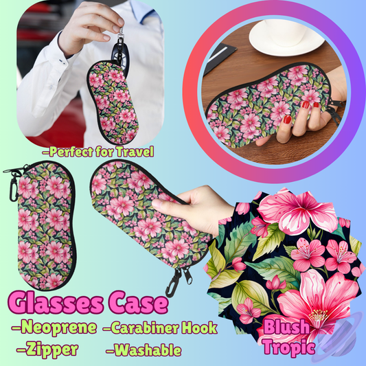 SUNGLASSES CASE RUN-BLUSH TROPIC-PREORDER CLOSING 8/8