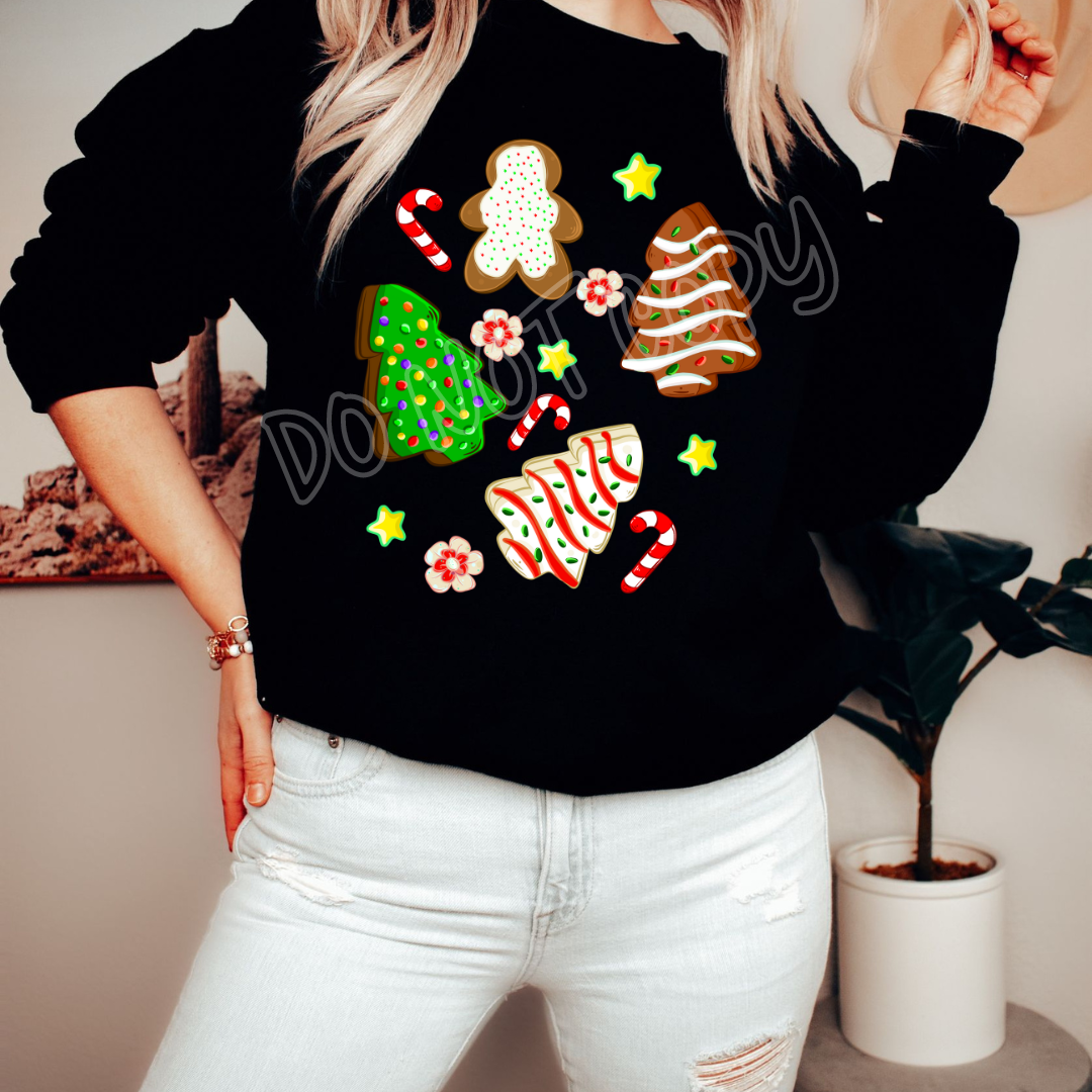 CHECKERED SKELL - HOLIDAY RUN 2 - UNISEX HOODIE/SWEATER ADULTS/KIDS