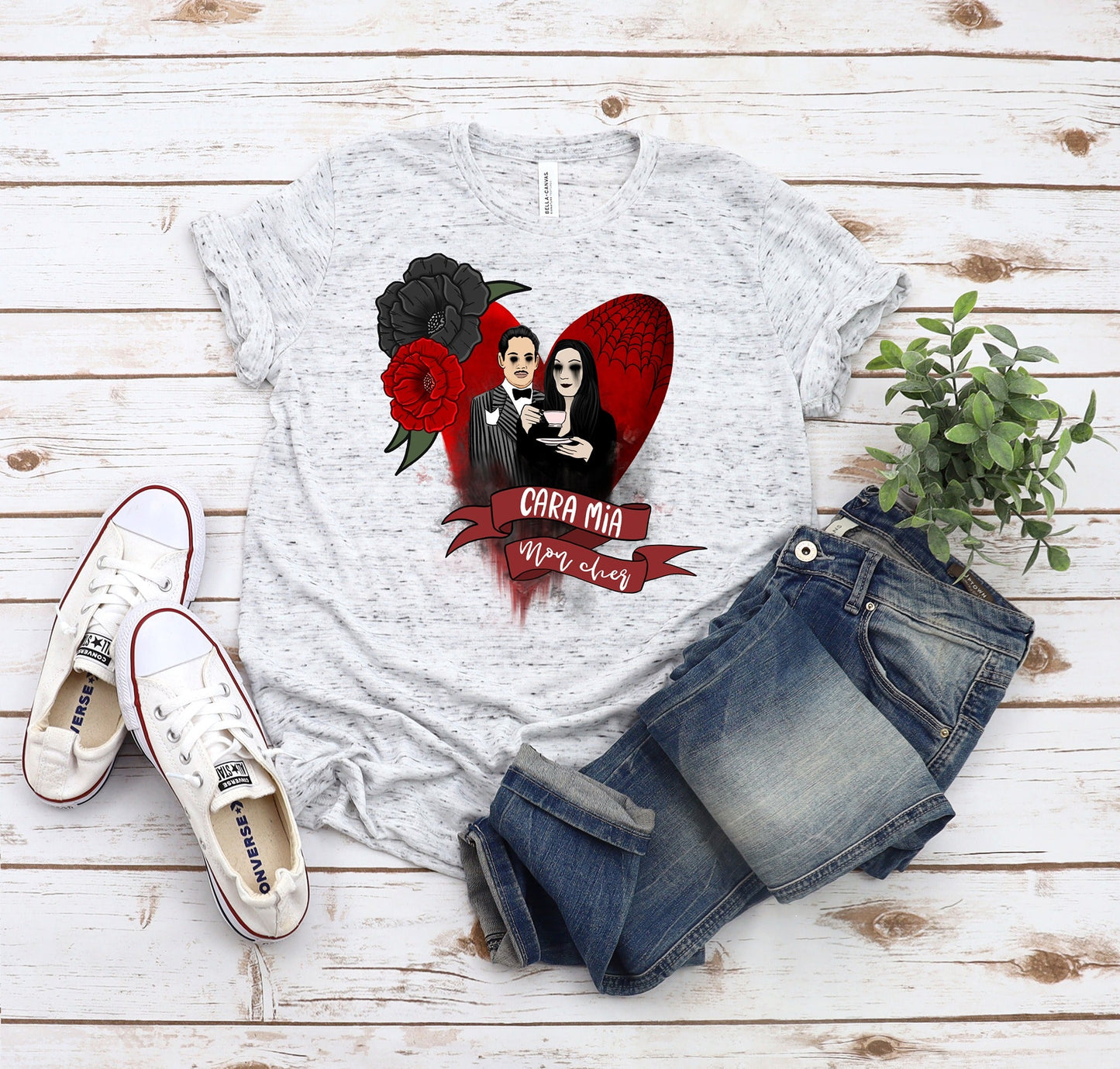 LUCKY IN LOVE-CARA MIA TEE